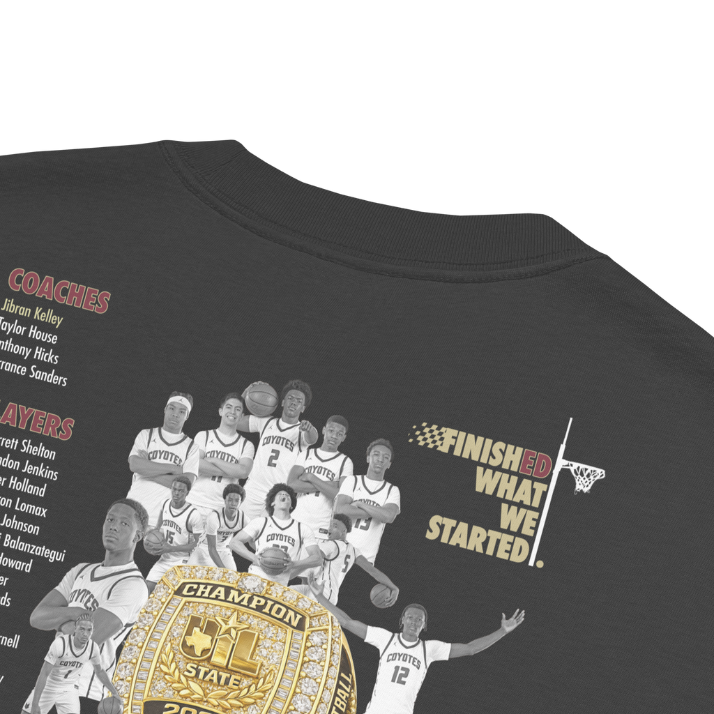 STATE CHAMPS TEE 'OFFICIAL' oversized image 3