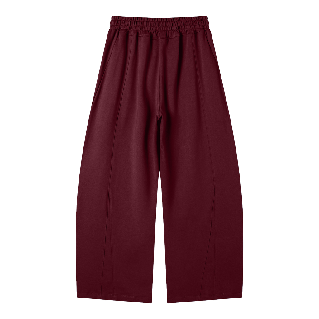 AWARENESS COTTON PANTS 'OX BLOOD' image 1