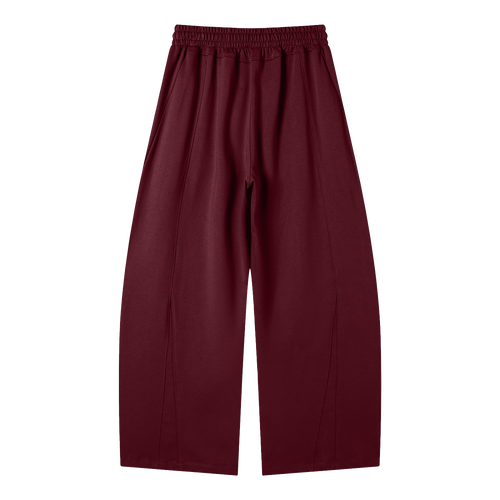 AWARENESS COTTON PANTS 'OX BLOOD' image 1