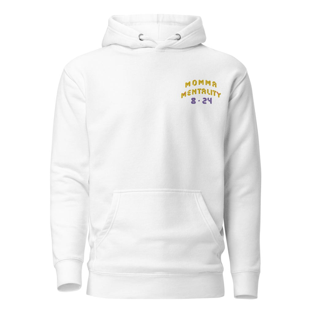 MOMMA MENTALITY HOODIE WHT image 0