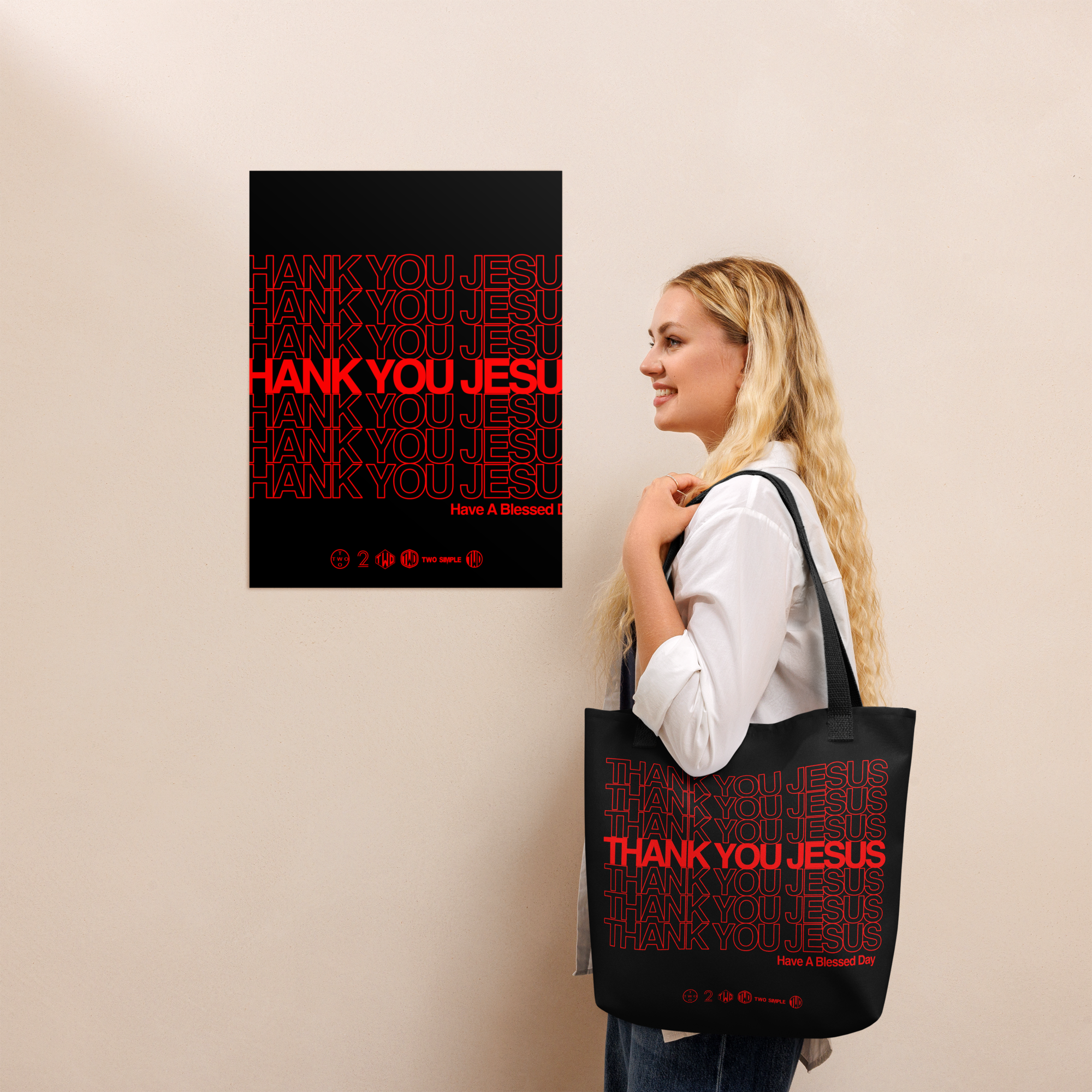 THANK YOU TOTE BAG image 2