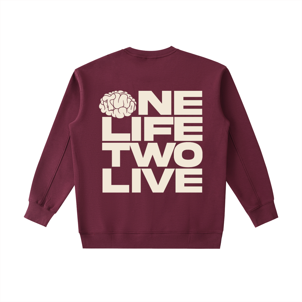 OLTL - CREWNECK 'OX BLOOD' image 1