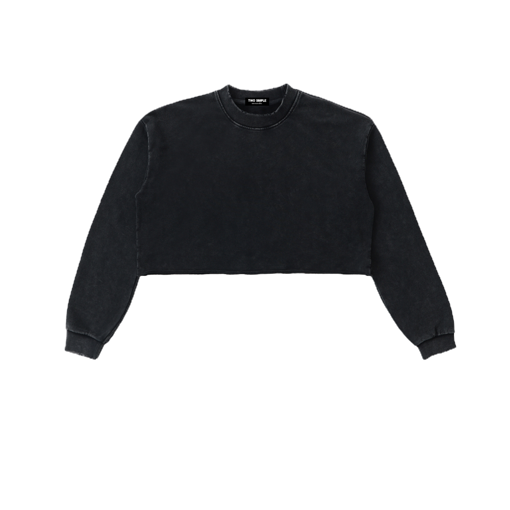 CORINTHIAN COLLUM CROPPED SWEATSHIRT image 1