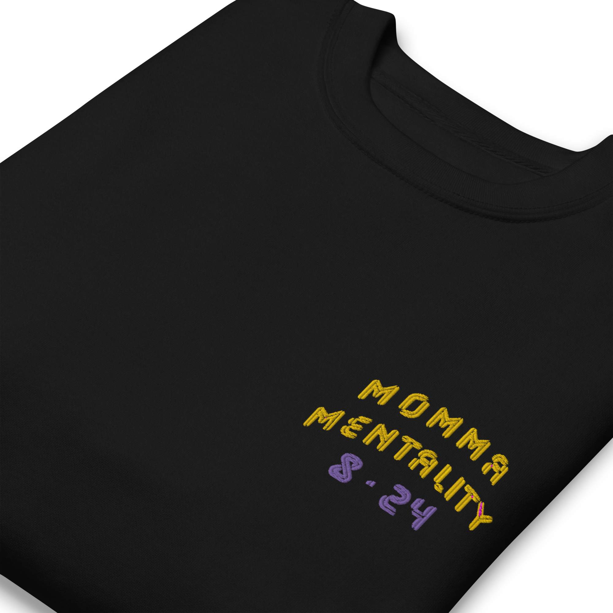 MOMMA MENTALITY SWEATSHIRT BLK image 4