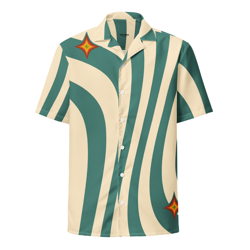 WORSHIP TEAM BUTTON - UP SHIRT image 0