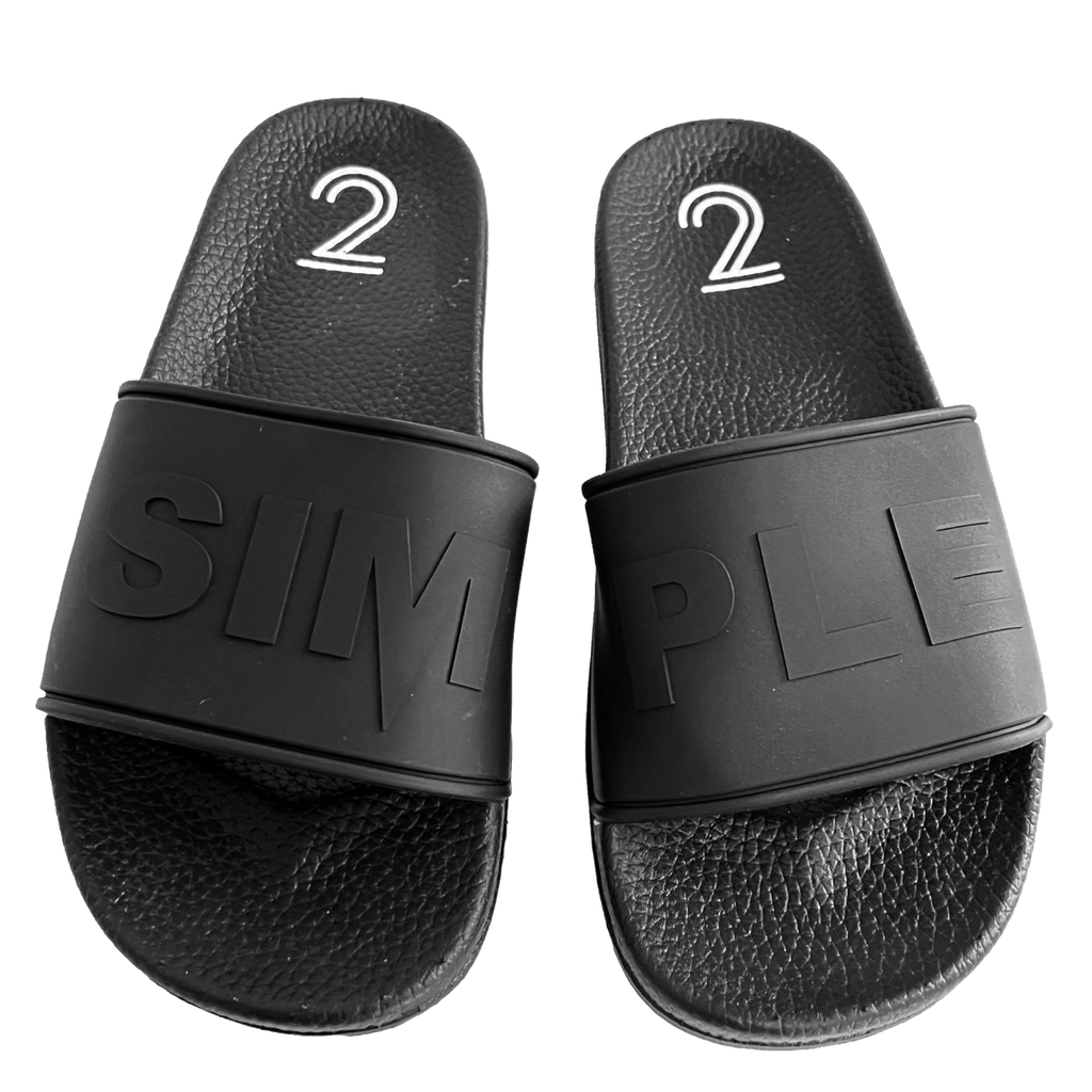 THE SIMPLE SLIDES BLK image 0