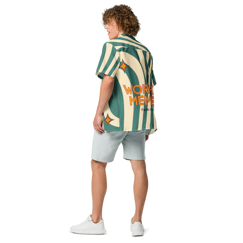 WORSHIP TEAM BUTTON - UP SHIRT image 6