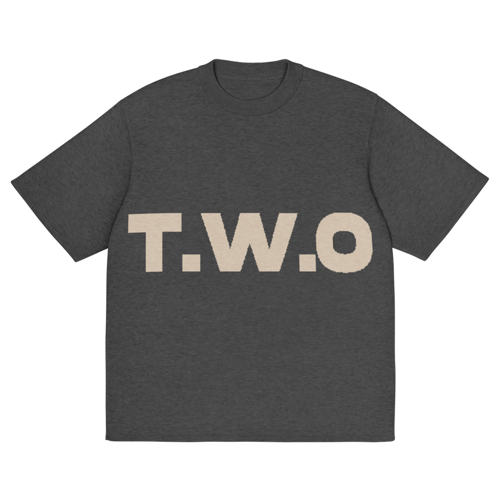 T.W.O KNITTED TEE image 7