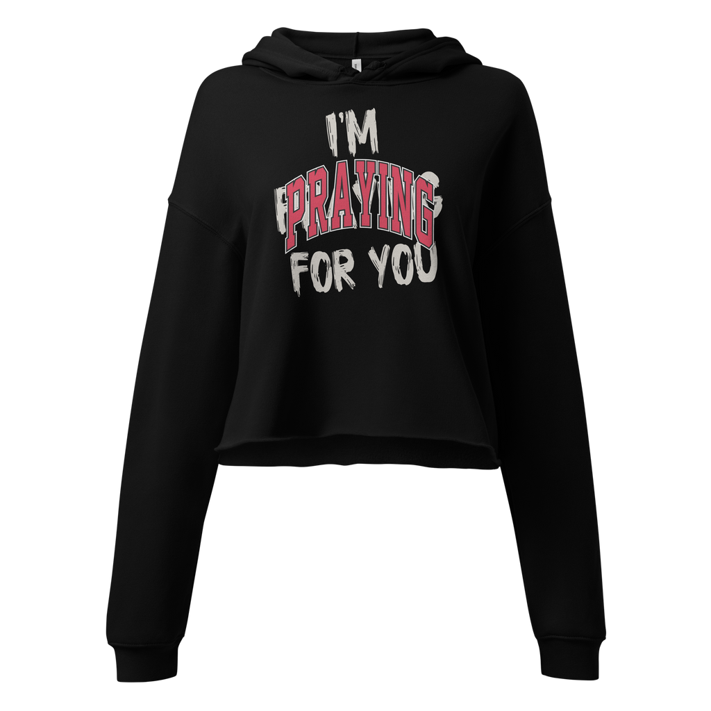 PRAYING CROP HOODIE image 0