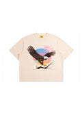 DIET START MONDAY - SUNSET TEE - ANTIQUE WHITE
